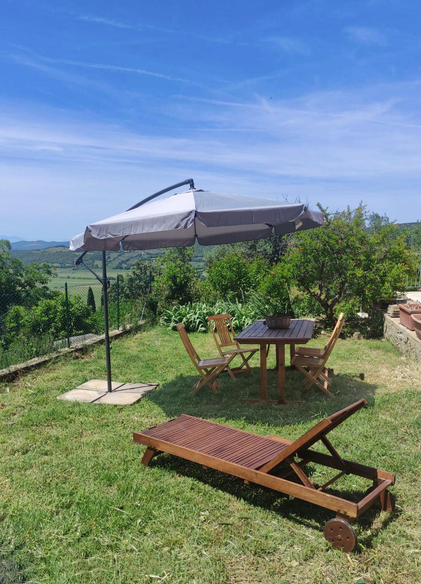 Villa Panoramica Garden Bike Massa Marittima Zewnętrze zdjęcie