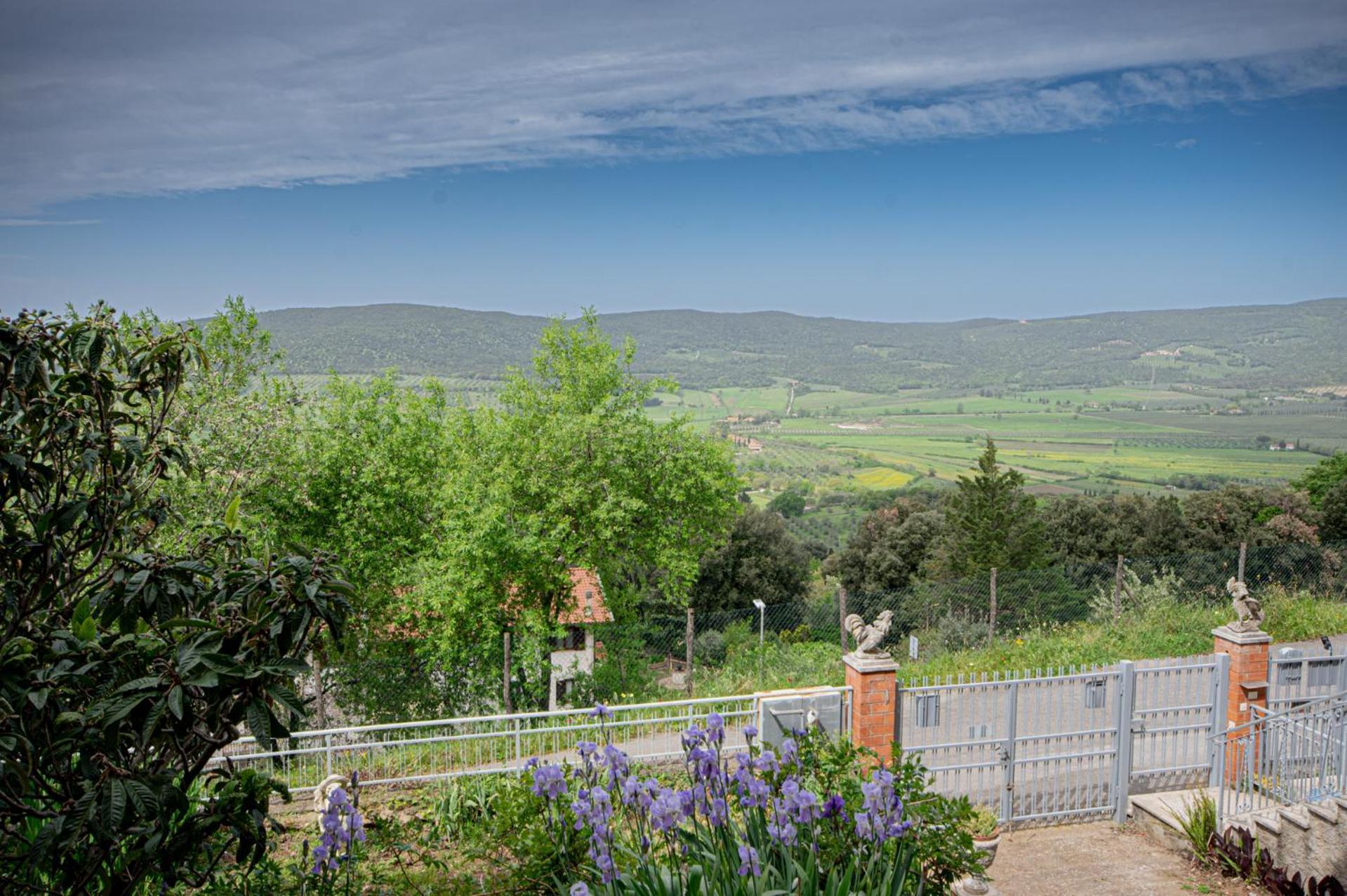 Villa Panoramica Garden Bike Massa Marittima Zewnętrze zdjęcie