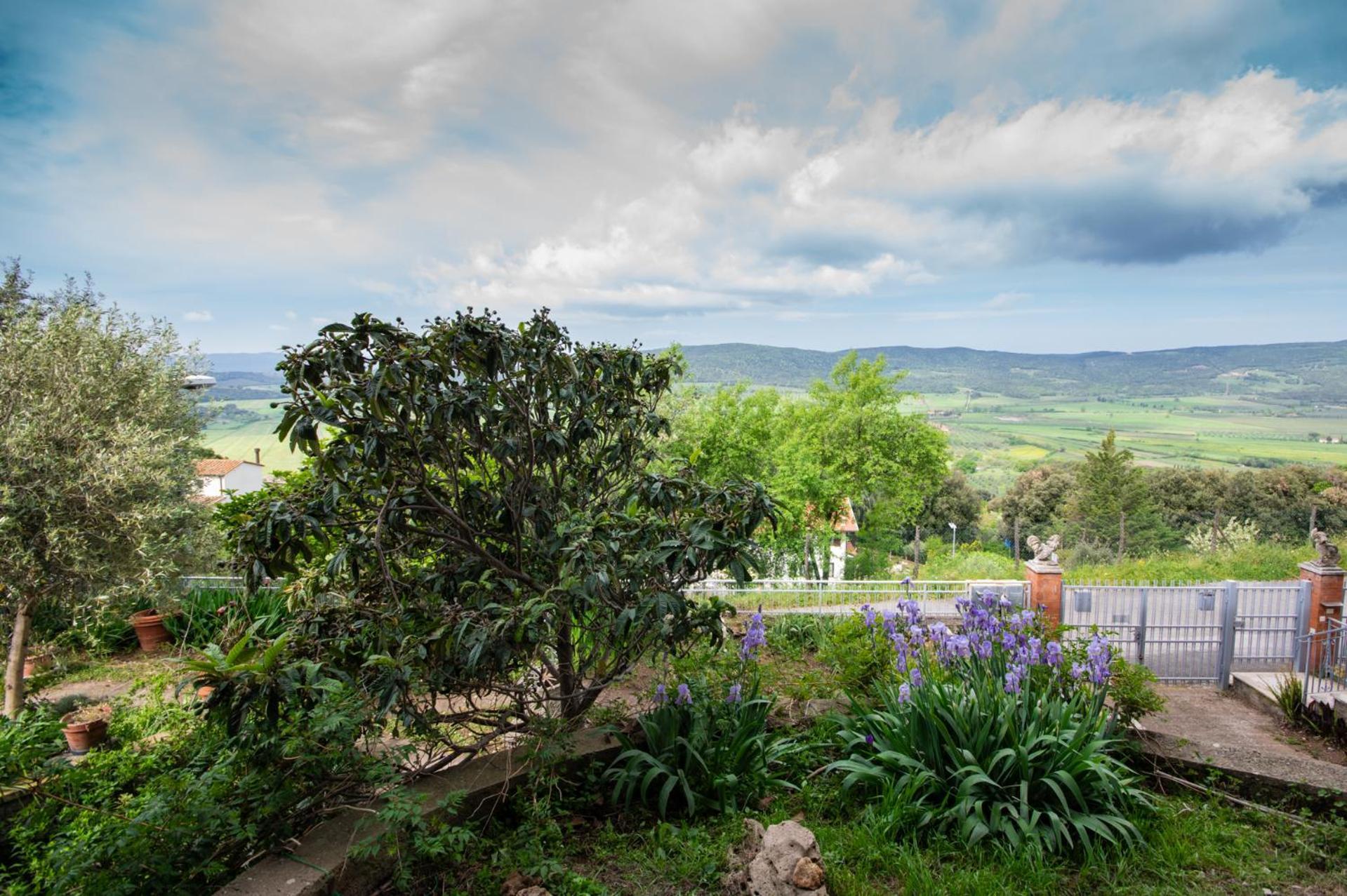 Villa Panoramica Garden Bike Massa Marittima Zewnętrze zdjęcie